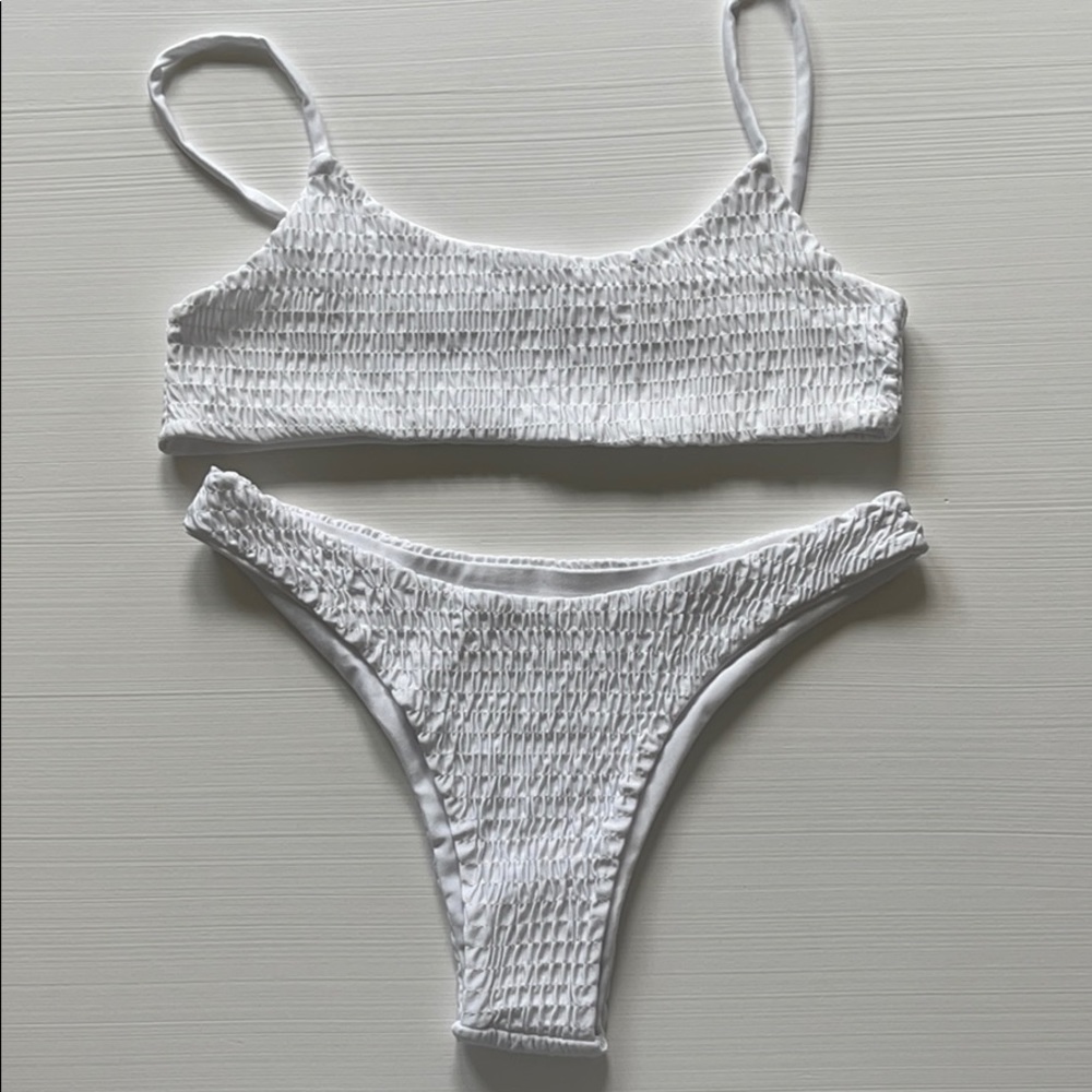 White Swimsuit - 2 piece